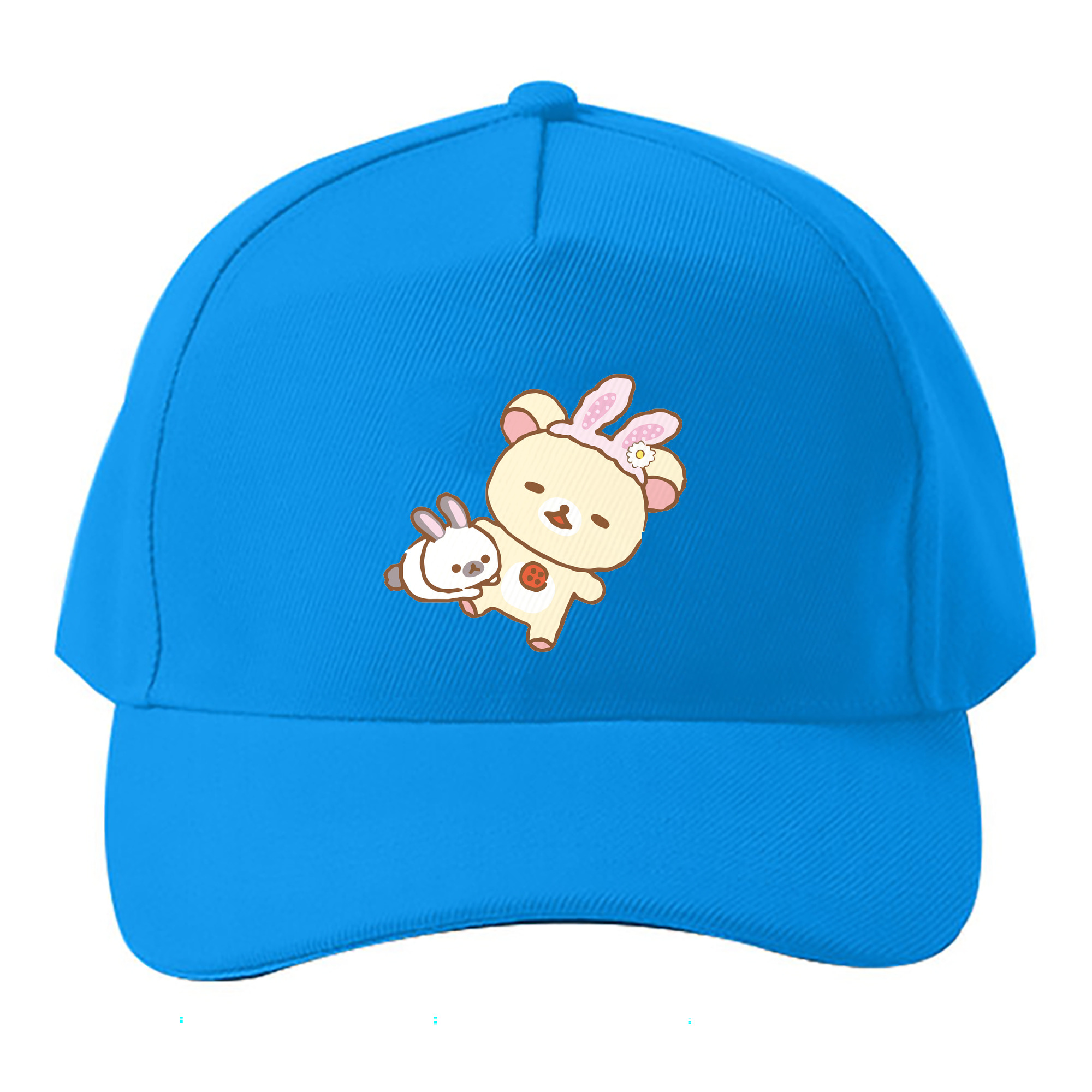 （画像用） リラックマ リラックマ キイロイトリ Rilakkuma Korilakkuma Kiiroitori ベースボールキャップ 綿100％ 男女兼用 帽子 スポーツ